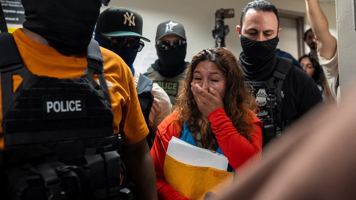 Cover Image for American private prison executives are reveling in profiting off ICE arrests